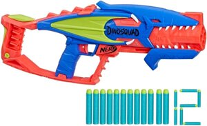 Іграшковий бластер NERF DinoSquad Terrodak 12 Elite Dart Foam Blasters Код/Артикул 851
