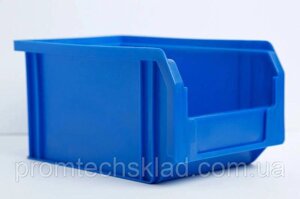 Стелаж 1800 мм з пластиковими ящиками синіми преміум 230х145х125 мм Код/Артикул 132 1800-701-60-син