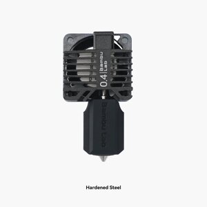 Хотенд (hotend) у зборі для 3D-принтерів Bambu Lab X1 Series Complete Hotend 0.4mm Hardened Steel (оригінал, FAH001)