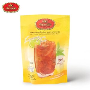 ChaTramue Розчинний чай з лимоном, маленький, упакований у пакетик, 25 г x 5 пакетиків - Тайський Під замовлення з