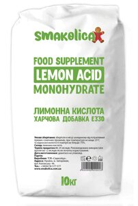 Лимонна кислота Е330 10кг Код/Артикул 133