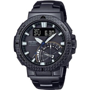 CASIO PRO TREK PRW 73XT 1JF [PROTREK ANGLER LINE PRW 70 з карбоновим безелем та титановим ременем] під замовлення з