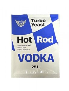 8 шт Турбо дріжджі Hot Rod Vodka на 25 л (66 г) упаковка