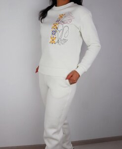Жіночий спортивний костюм з вишивкою Едельвіка Код/Артикул 115 КС-004