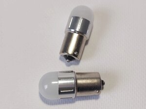 Лампа світлодіодна R5W 12-24V BA15s 4SMD матова лінза 30/30 Т18 Код/Артикул 30 5456