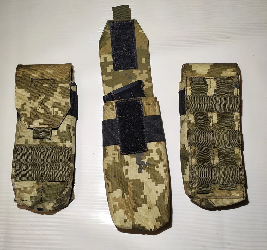 Підсумок для магазину АК-74 закритий Molle Піксель Код/Артикул 119 7453091 від компанії greencard - фото 1