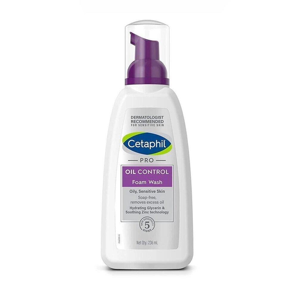 Пінка для вмивання для жирної та чутливої шкіри (236 мл), Oil Control Foam Face Wash Oily, Sensitive Skin,  Cetaphil Під від компанії greencard - фото 1