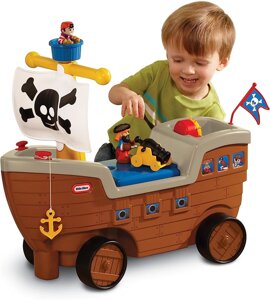 Піратський корабль каталка толокар Little Tikes 2-in-1 Pirate Ship Toy Код/Артикул 75 907