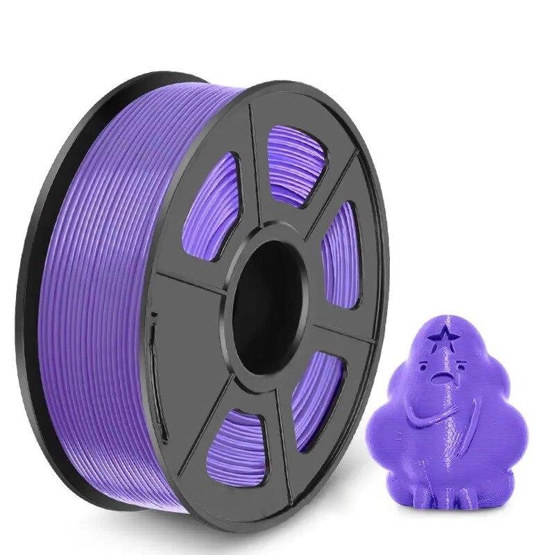 Пластик/філамент для 3D-друку SUNLU PETG  Purple (103009A), 1.75mm, 1kg, 230-260 / Фіолетовий Код/Артикул 57 103009A від компанії greencard - фото 1