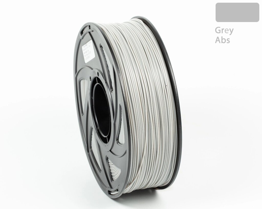 Пластик/філамент для 3D-друку TRONXY ABS Grey (A11141), 1.75mm, 1kg, 395m, 230-250 / Сірий Код/Артикул 57 UA3D170-Grey від компанії greencard - фото 1