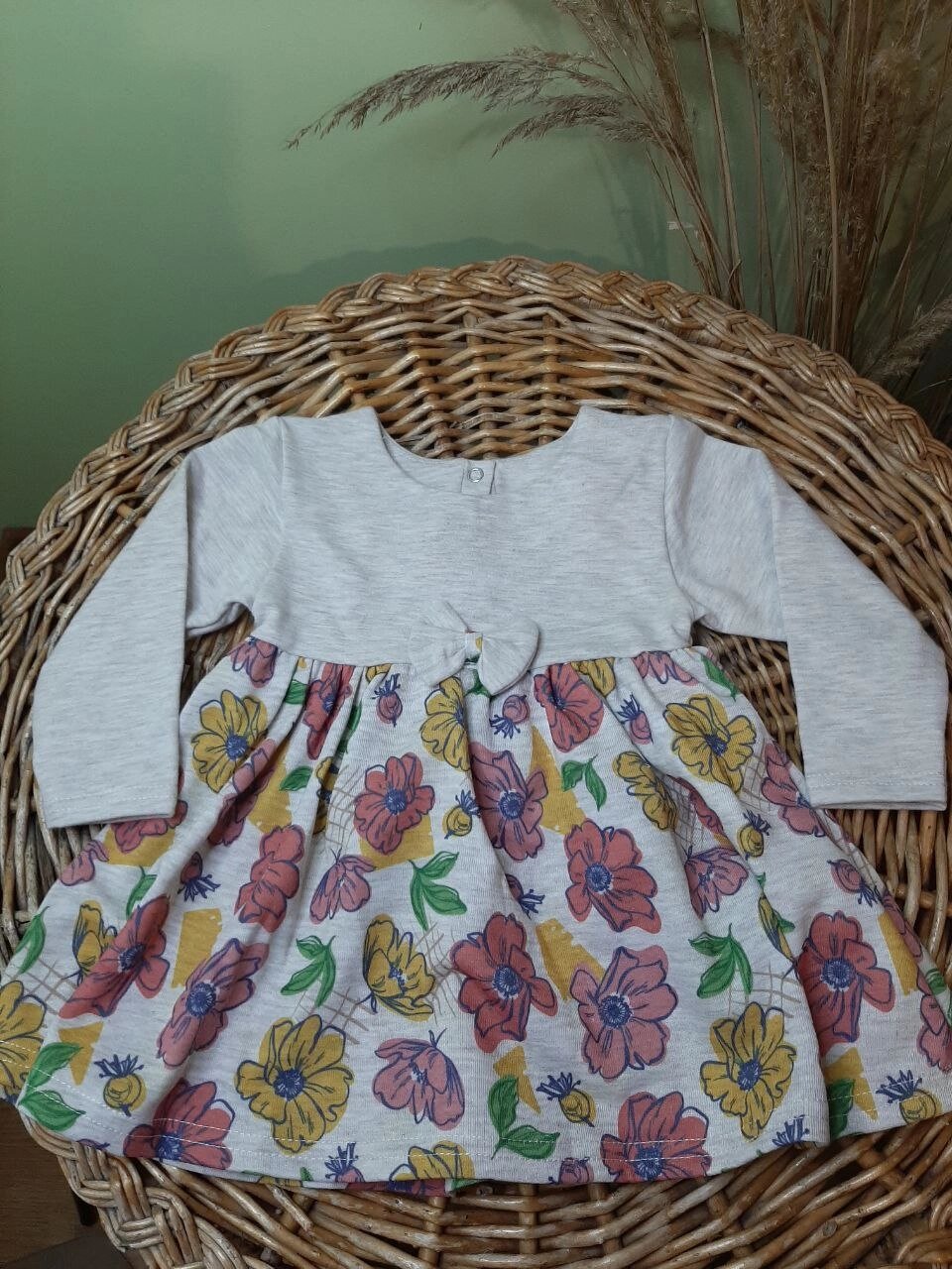 Плаття для новонароджених,   для дівчинки Код/Артикул 83 КАТm-0231-07/001 від компанії greencard - фото 1
