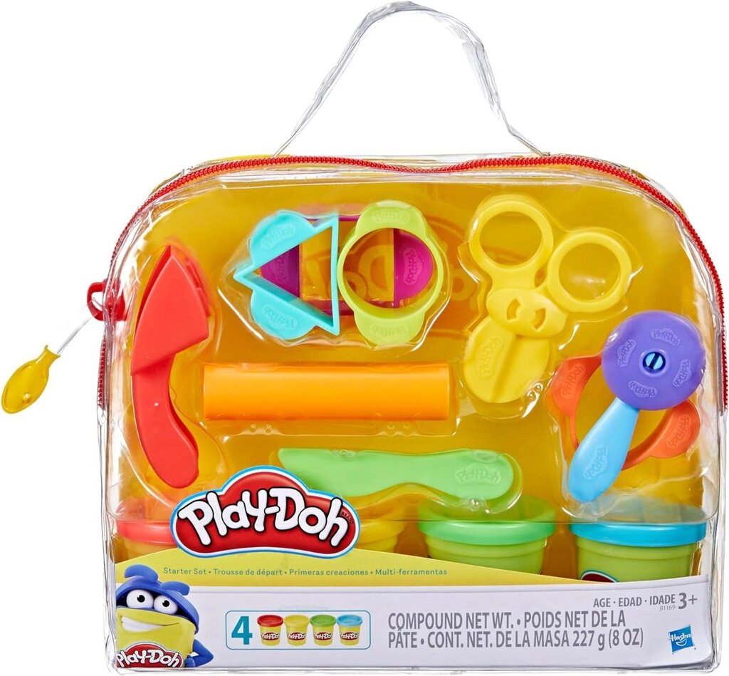 Play-Doh базовий набір Play-Doh Starter Set Код/Артикул 75 817 від компанії greencard - фото 1