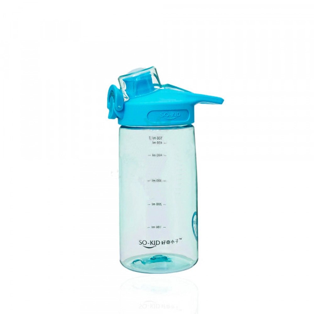 Пляшка для спорту 500ml пластикова синього кольору Код/Артикул 84 AR- 570.3 від компанії greencard - фото 1
