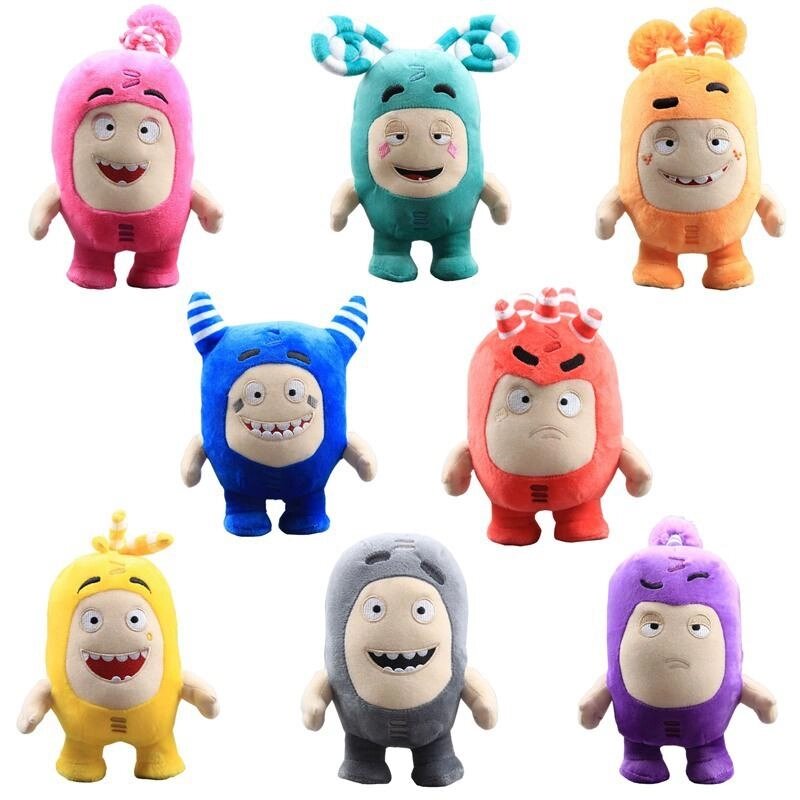 Плюшева іграшка Oddbods, кумедні плюшеві іграшки, мультяшна аніме-лялька, святковий подарунок під замовлення за 30 днів  від компанії greencard - фото 1