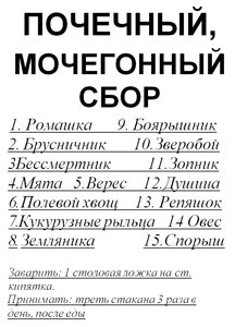 Нирковий, сечогінний збір, 90 грам Код/Артикул 111