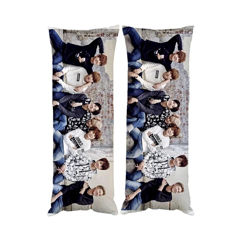 Подушка дакімакура BTS K-pop декоративна ростова подушка для обіймання Код/Артикул 65 D60-3309-3309 від компанії greencard - фото 1