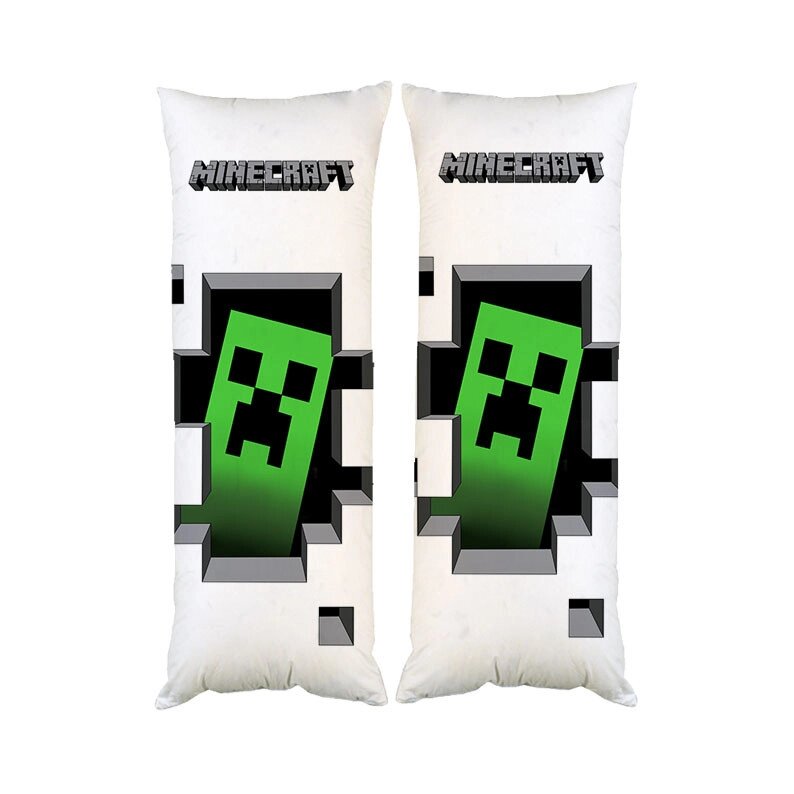 Подушка дакімакура Кріпер Майнкрафт Minecraft декоративна ростова подушка для обіймання Код/Артикул 65 D60-2447-2447 від компанії greencard - фото 1