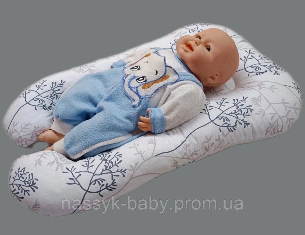 Подушка лежанка для новонародженого Код/Артикул 41 БН053/5 від компанії greencard - фото 1