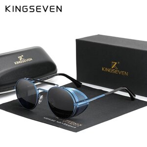 Поляризаційні сонцезахисні окуляри для чоловіків і жінок KINGSEVEN N7550 Blue Gray Код/Артикул 184