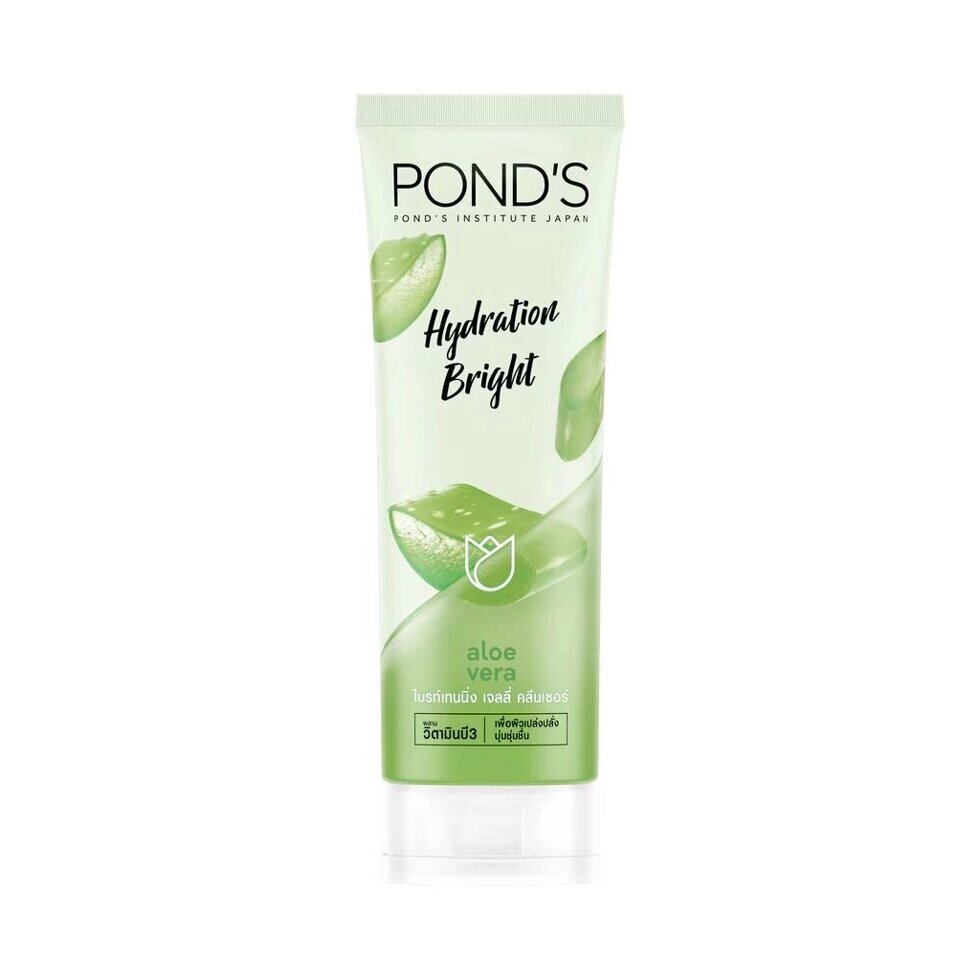 POND'S Hydration Bright Очищувальне желе з алое віра 100 г. Під замовлення з Таїланду за 30 днів, доставка безкоштовна від компанії greencard - фото 1