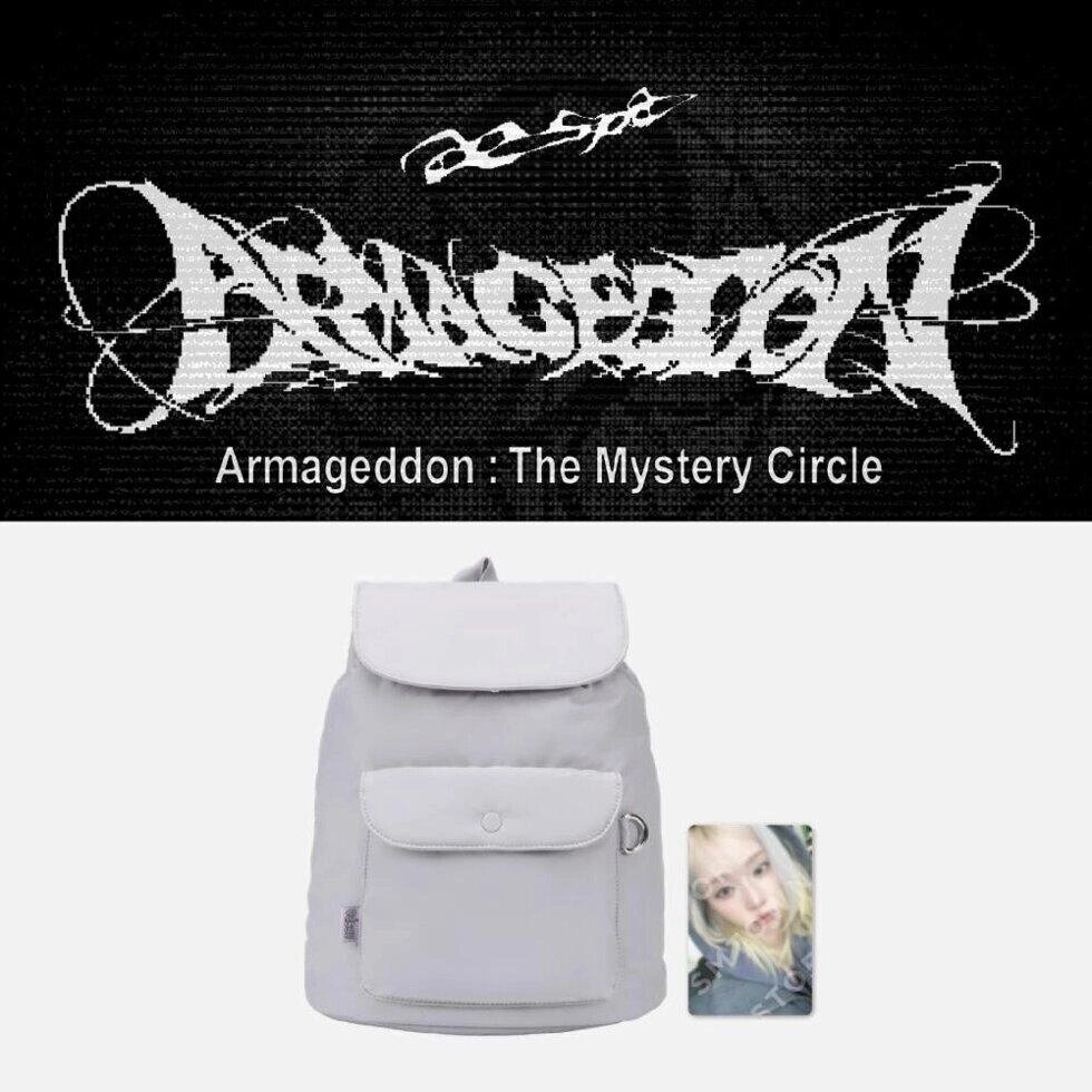 Попереднє замовлення aespa WEEK Armageddon The Mystery Circle Mini Backpack + Photo Card Set під замовлення з кореї 30 від компанії greencard - фото 1