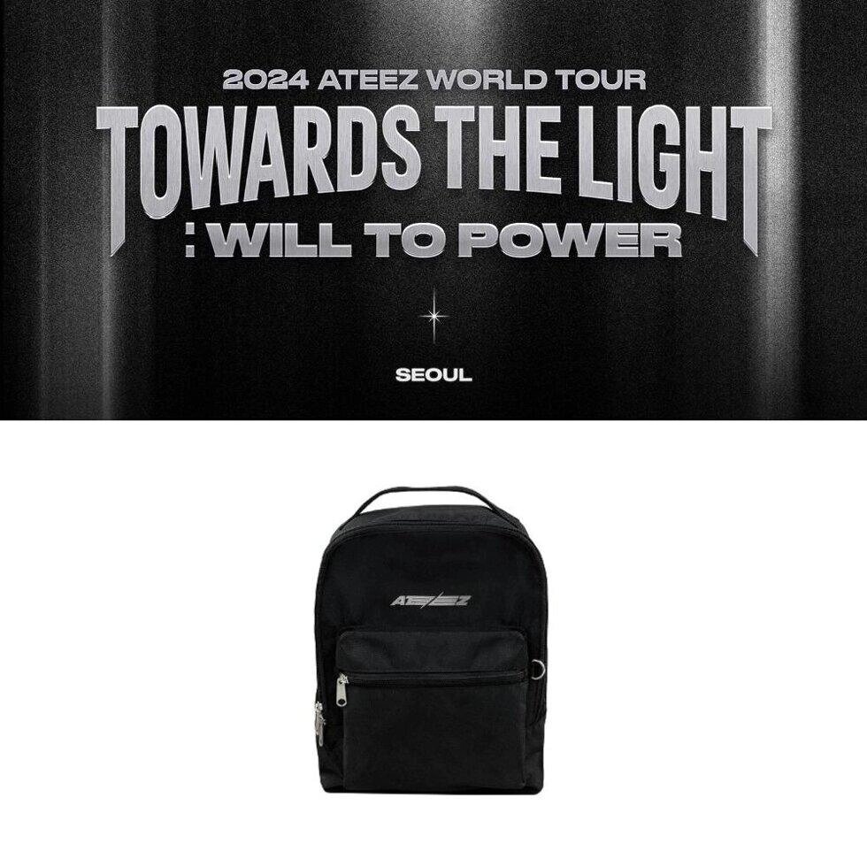 Попереднє замовлення ATEEZ TOWARDS THE LIGHT: Міні-рюкзак WILL TO POWER під замовлення з кореї 30 днів доставка від компанії greencard - фото 1