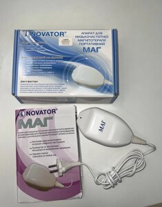 Портативний апарат для низькочастотної магнітотерапії МАГ-30-4-Т з таймером Код/Артикул 94 252