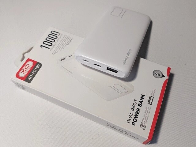 Power Bank 10000mAh (XO) PR182 Код/Артикул 30 5694 від компанії greencard - фото 1