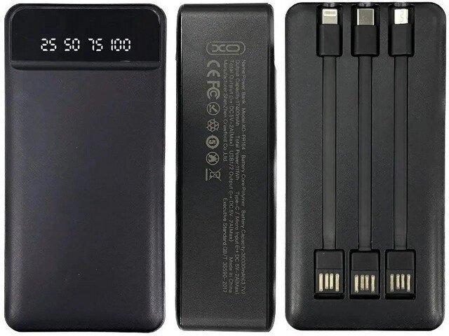 Power Bank 30000mAh (XO) PR164 Код/Артикул 30 6265 від компанії greencard - фото 1