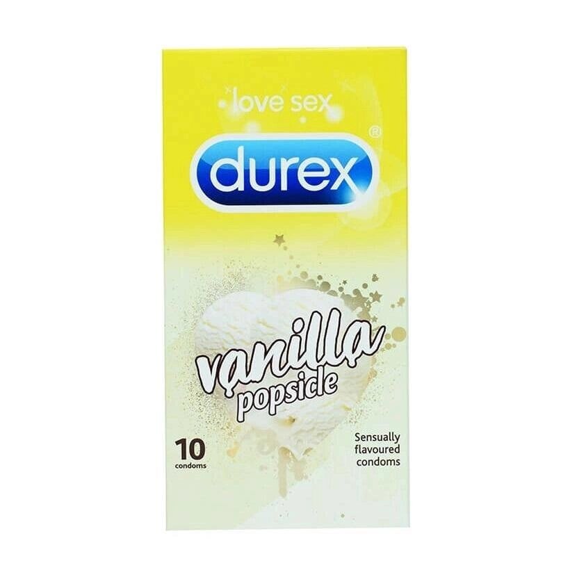 Презервативи з Ванільним Морозивом (10 шт), Vanilla Popsicle Condoms,  Durex Під замовлення з Індії 45 днів. від компанії greencard - фото 1