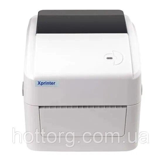 Принтер етикеток Xprinter XP-420B USB + Ethernet (XP-420B-UE) Код/Артикул 37 від компанії greencard - фото 1