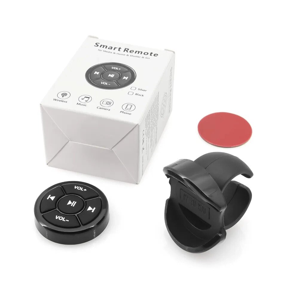 Пульт керування магнітолою на кермо автомобіля Smart Remote Bluetooth Код/Артикул 13 від компанії greencard - фото 1