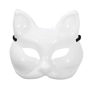 Порожня пластикова маска для обличчя лисиці, виготовлен…
