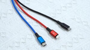 QOOVI Кабель для швидкого заряджання 3 в 1, Micro USB/Type-C/Lightning під замовлення за 30 днів доставка безкоштовна