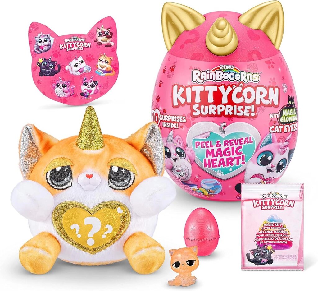 Rainbocorns Kittycorn Surprise Series 1 екзотичний кіт від ZURU 9259G Код/Артикул 75 528 Код/Артикул 75 528 Код/Артикул  від компанії greencard - фото 1