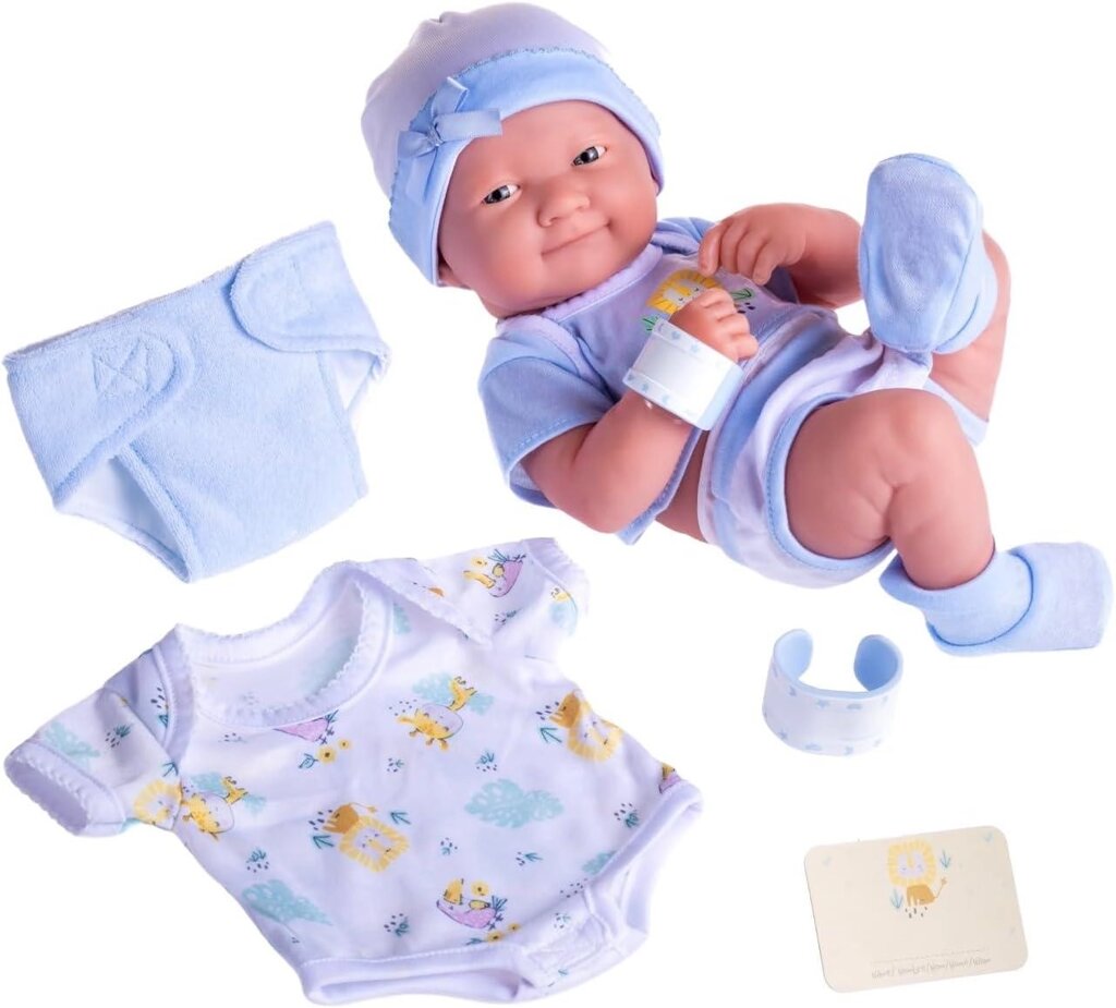 Реалістичний пупс La Newborn Nursery 8 Piece Layette Baby Doll Код/Артикул 75 329 Код/Артикул 75 329 Код/Артикул 75 329 від компанії greencard - фото 1