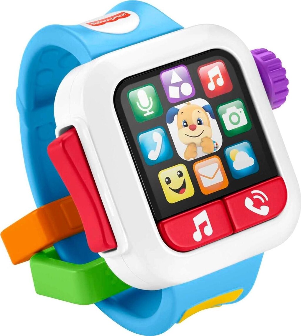 Розумний годинник зі світлом і музикою. Fisher Price Smartwatch Код/Артикул 75 681 Код/Артикул 75 681 Код/Артикул 75 681 від компанії greencard - фото 1