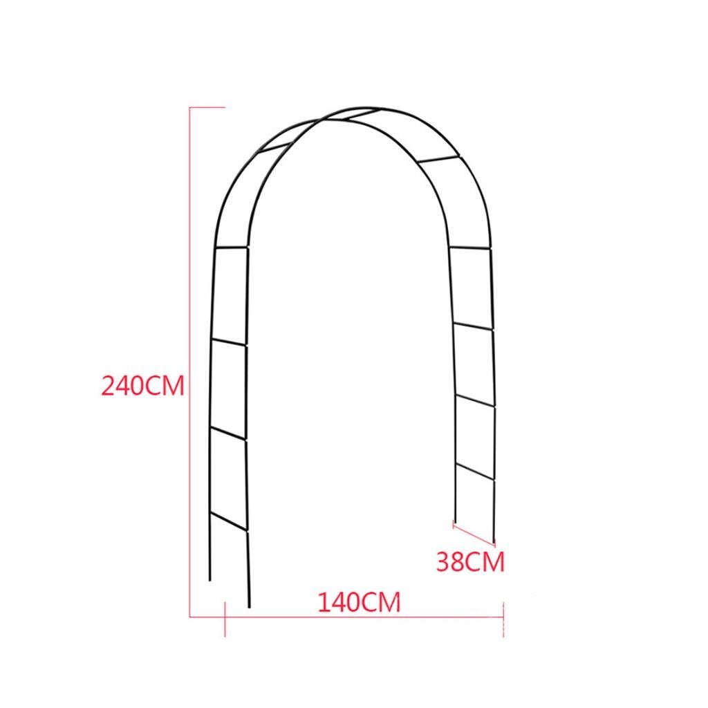 Садові арки-альтанки, ґратчасті рослини, підставка для вуличного саду, весільна церемонія, вечірні прикраси Під від компанії greencard - фото 1