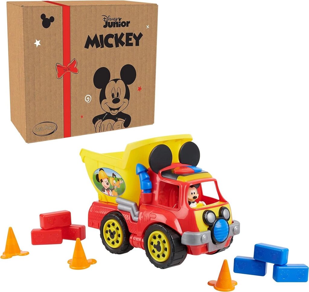 Самоскид Міккі Мауса Mickey Mouse Dump Truck Vehicles від Just Play Код/Артикул 75 417 Код/Артикул 75 417 Код/Артикул від компанії greencard - фото 1