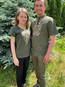 Сімейні футболки / Family look з вишивкою Гармонія, футболки вишивки, футболки вишиванки, футболки з вишиванкою,