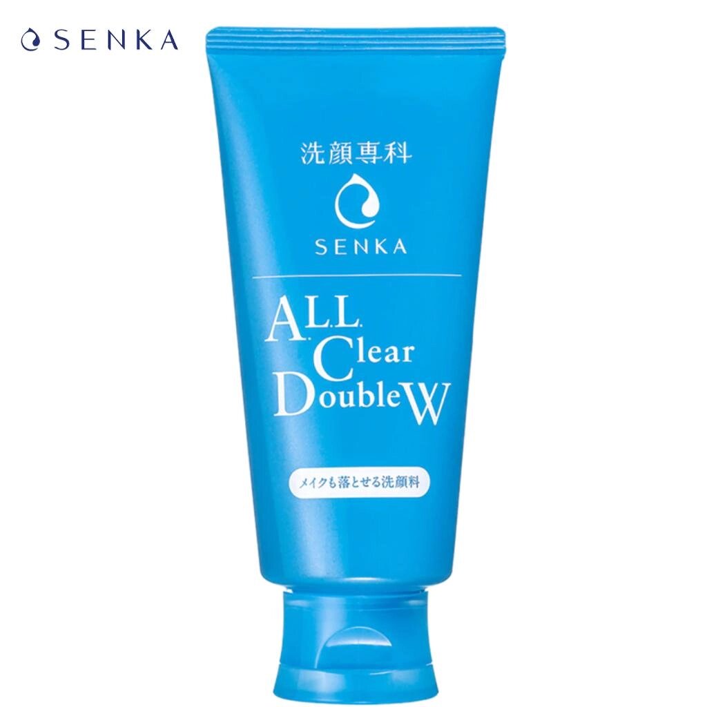 Senka ALL Clear Double W 120 г — Shiseido Japan Під замовлення з Таїланду за 30 днів, доставка безкоштовна від компанії greencard - фото 1
