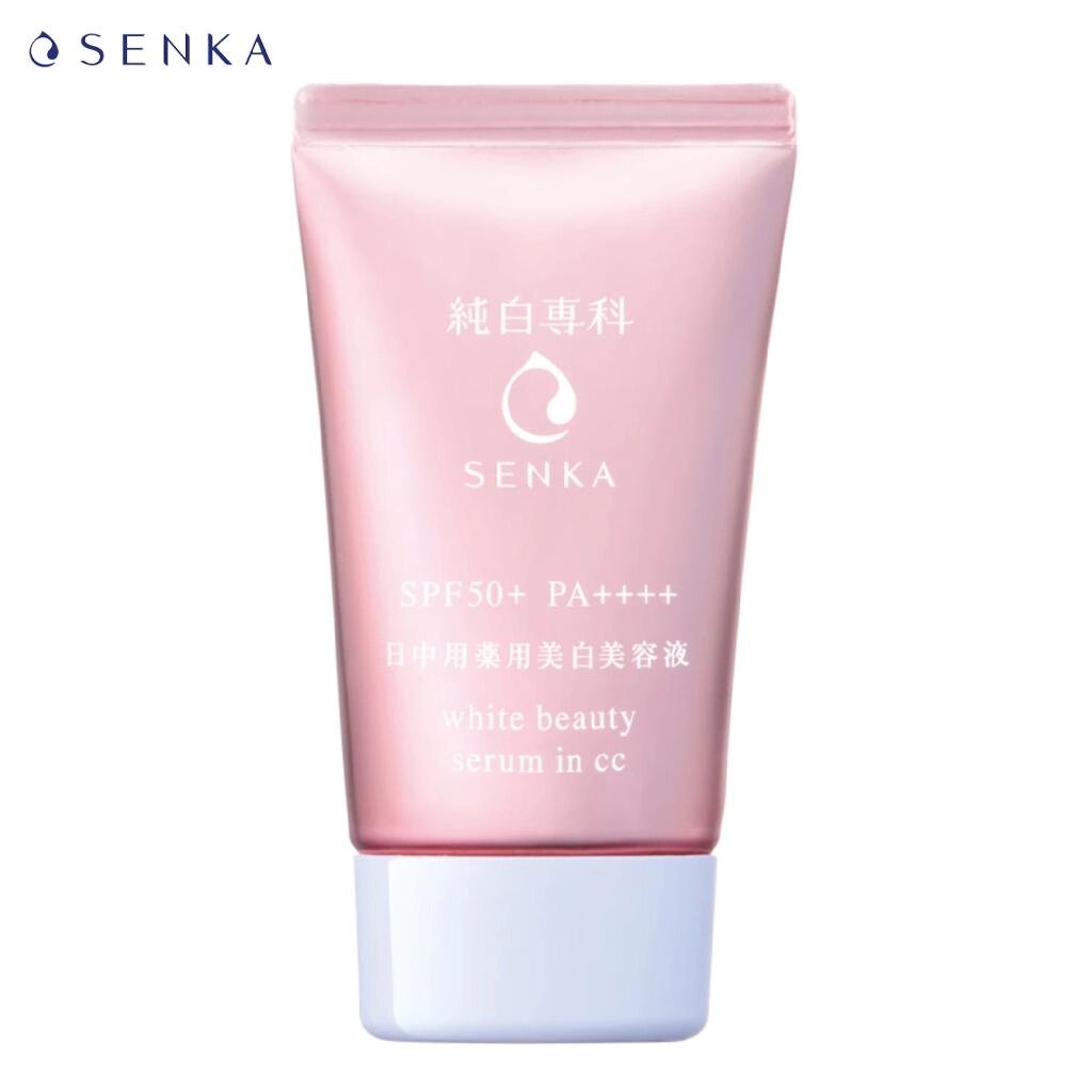 Senka Біла сироватка краси CC SPF50+ 40 г - Shiseido Japan Під замовлення з Таїланду за 30 днів, доставка безкоштовна від компанії greencard - фото 1