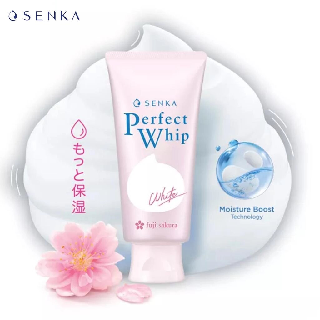 Senka Білий очищувальний засіб для обличчя Perfect Whip 100 г - Shiseido Japan Під замовлення з Таїланду за 30 днів, від компанії greencard - фото 1