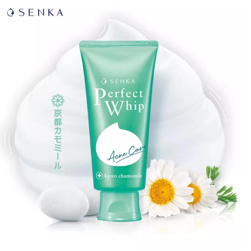 Senka Очищаючий засіб для обличчя Perfect Whip Acne Care 100 г — Shiseido Japan Під замовлення з Таїланду за 30 днів, від компанії greencard - фото 1