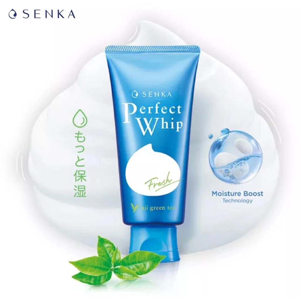 Senka Очищаючий засіб для обличчя Perfect Whip Fresh 100 г - Shiseido Japan Під замовлення з Таїланду за 30 днів, від компанії greencard - фото 1
