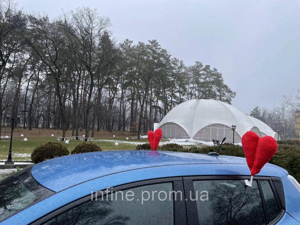 Серце авторіжки на машину до Дня святого Валентина Код/Артикул 61 від компанії greencard - фото 1