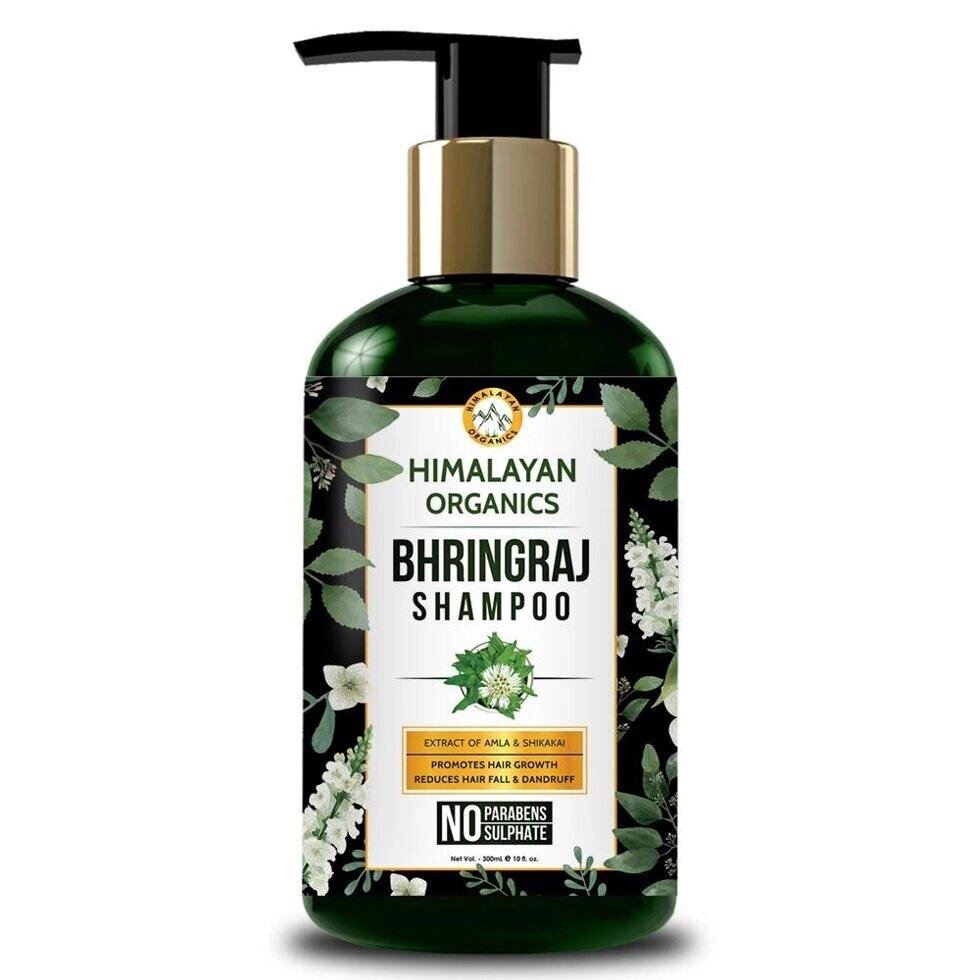Шампунь для волосся із Брінгараджем (300 мл), Bhringraj Shampoo,  Himalayan Organics Під замовлення з Індії 45 днів. від компанії greencard - фото 1
