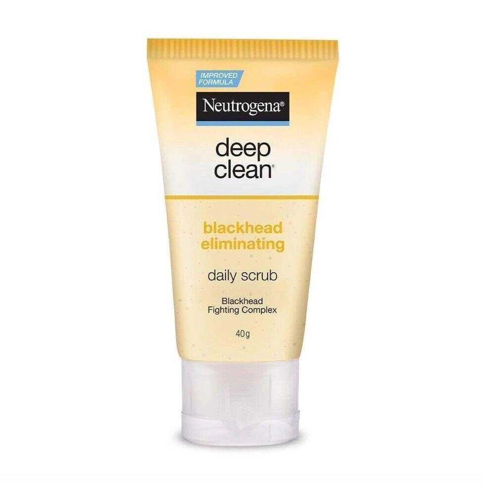 Щоденний скраб проти чорних крапок (40 г), Blackhead Eliminating Daily Scrub,  Neutrogena Під замовлення з Індії 45 від компанії greencard - фото 1