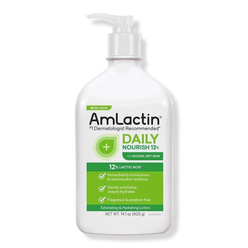 Щоденний живильний лосьйон AmLactin з 12 молочними кислотами AHA 14,0 унцій під замовлення з кореї 30 днів доставка від компанії greencard - фото 1