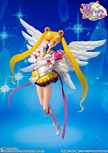 SHFiguarts Sailor Moon Eternal Sailor Moon приблизно 135 мм, рухома фігурка, пофарбована в АБС та ПВХ під замовлення з від компанії greencard - фото 1